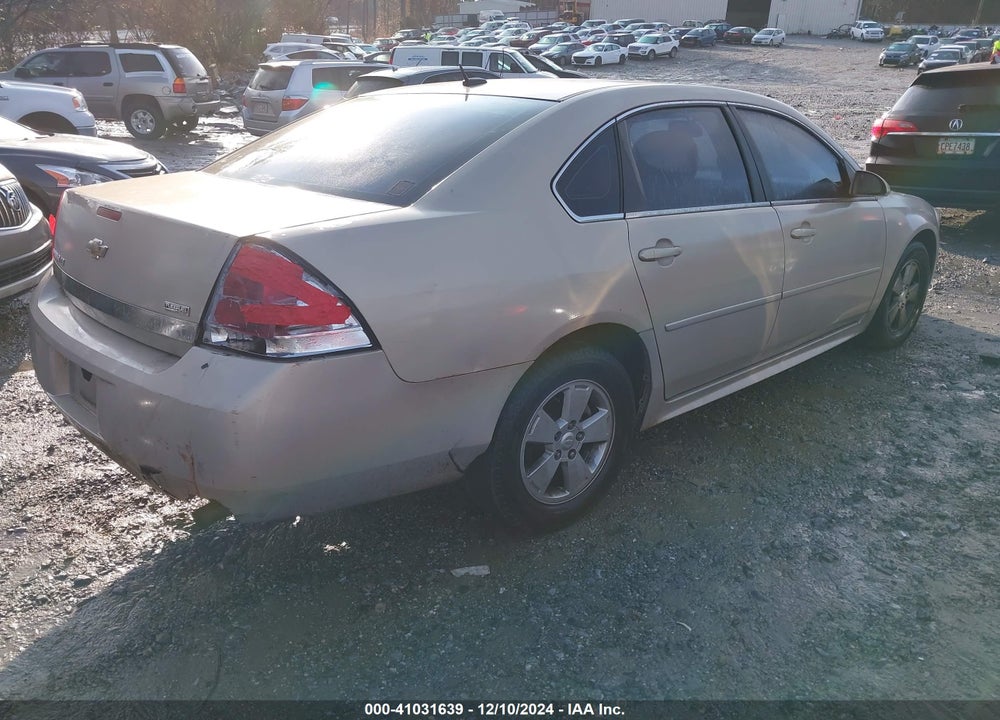 2011 CHEVROLET IMPALA LT VIN: 2G1WB5EK4B1159308