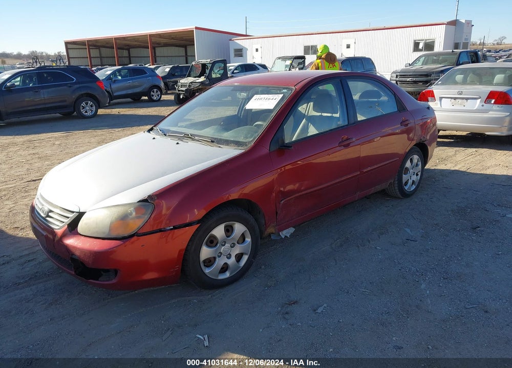 2009 KIA SPECTRA EX VIN: KNAFE221295620701