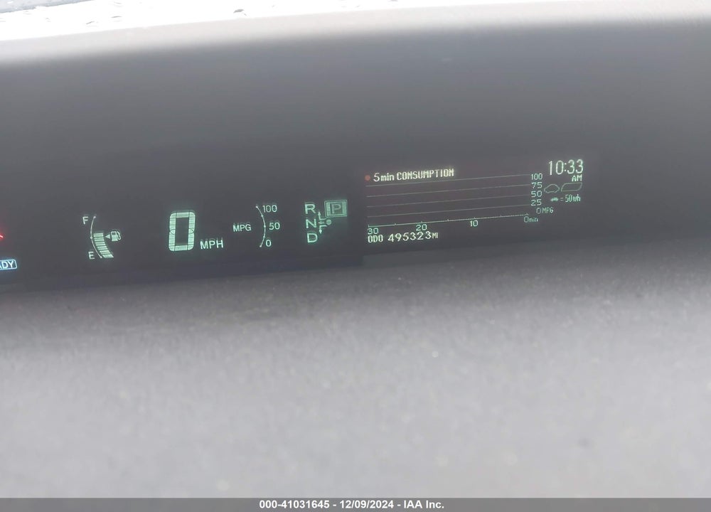 2013 TOYOTA PRIUS TWO VIN: JTDKN3DU8D5653189