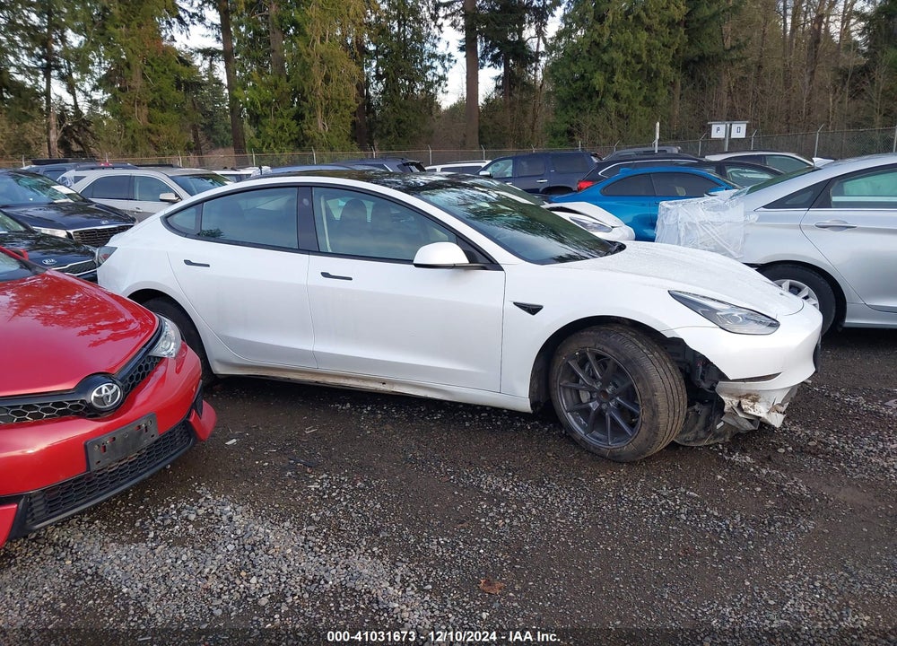 2023 TESLA MODEL 3 REAR-WHEEL DRIVE VIN: 5YJ3E1EA2PF474243