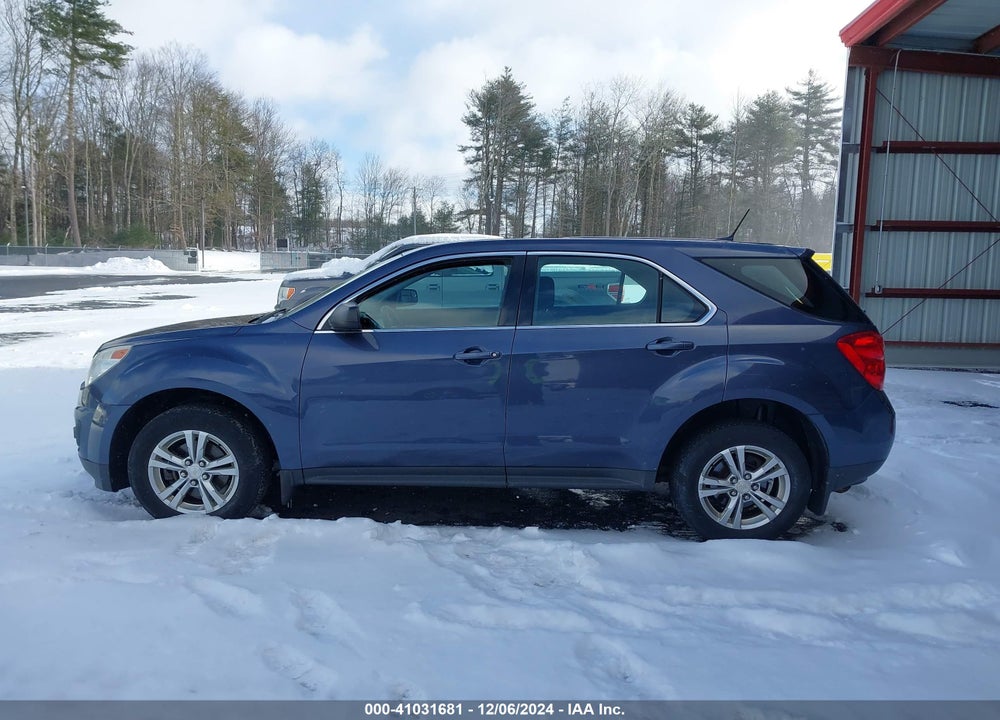 2013 CHEVROLET EQUINOX LS VIN: 2GNFLCEK1D6399244
