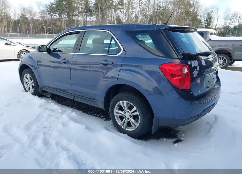 2013 CHEVROLET EQUINOX LS VIN: 2GNFLCEK1D6399244