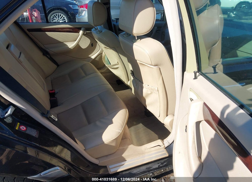 2000 MERCEDES-BENZ C 230 KOMPRESSOR VIN: WDBHA24G4YA841228