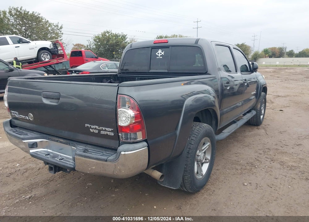 2013 TOYOTA TACOMA DOUBLE CAB PRERUNNER VIN: 5TFJU4GN4DX046655