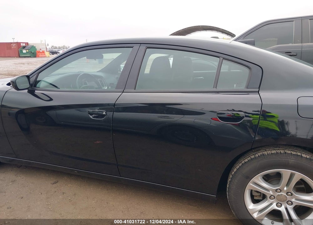 2022 DODGE CHARGER SXT RWD VIN: 2C3CDXBGXNH261339