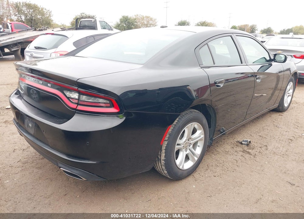 2022 DODGE CHARGER SXT RWD VIN: 2C3CDXBGXNH261339