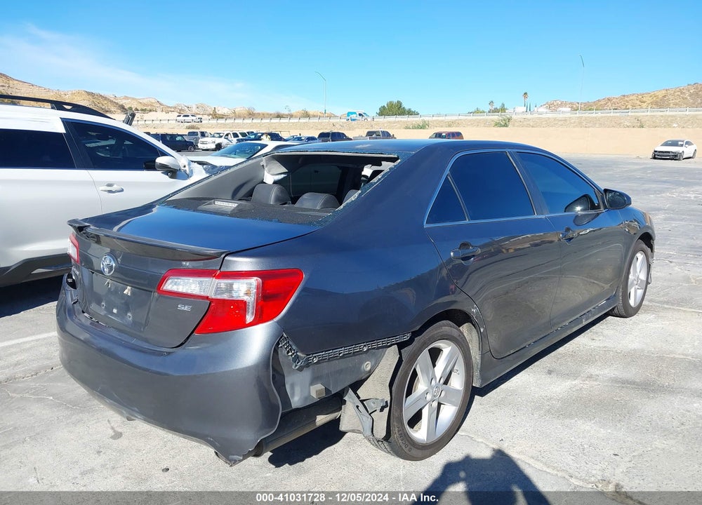 2014 TOYOTA CAMRY SE VIN: 4T1BF1FKXEU757702