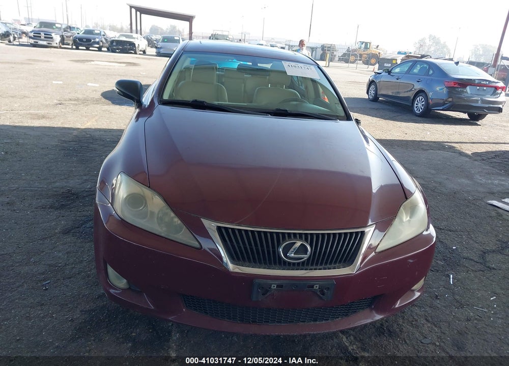 2009 LEXUS IS 250 VIN: JTHBK262295107007