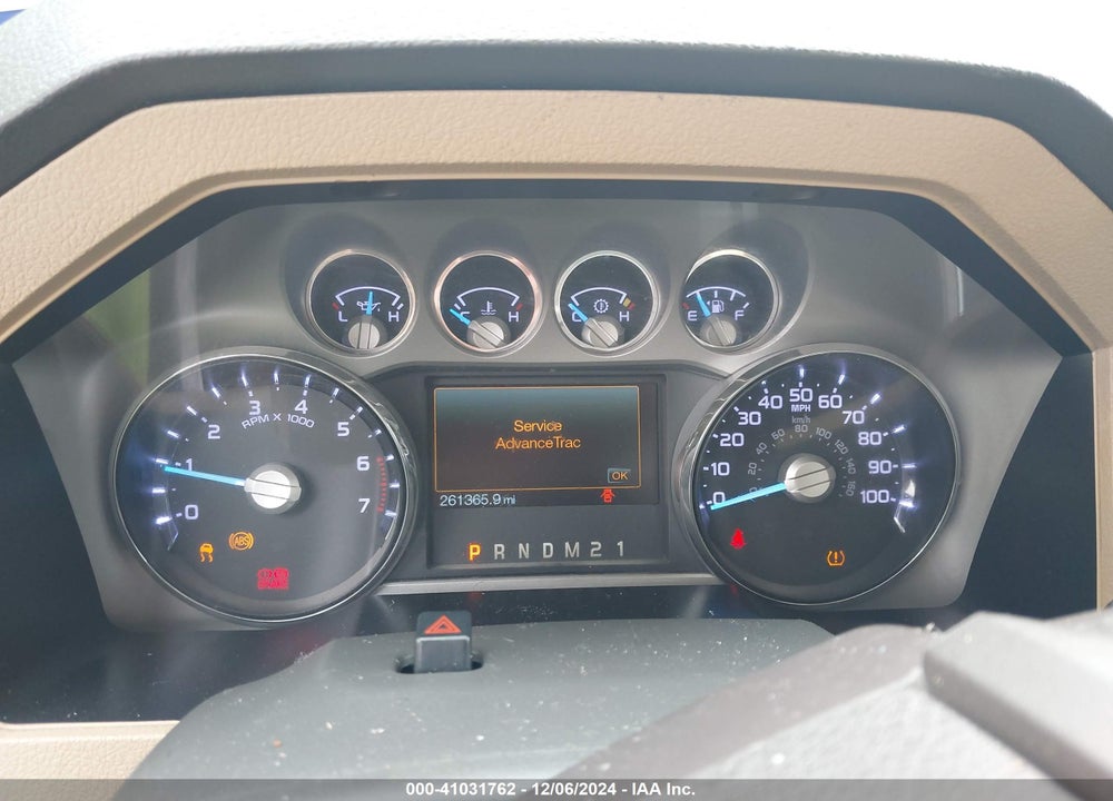 2012 FORD F-250 LARIAT VIN: 1FT7W2B61CEA79082
