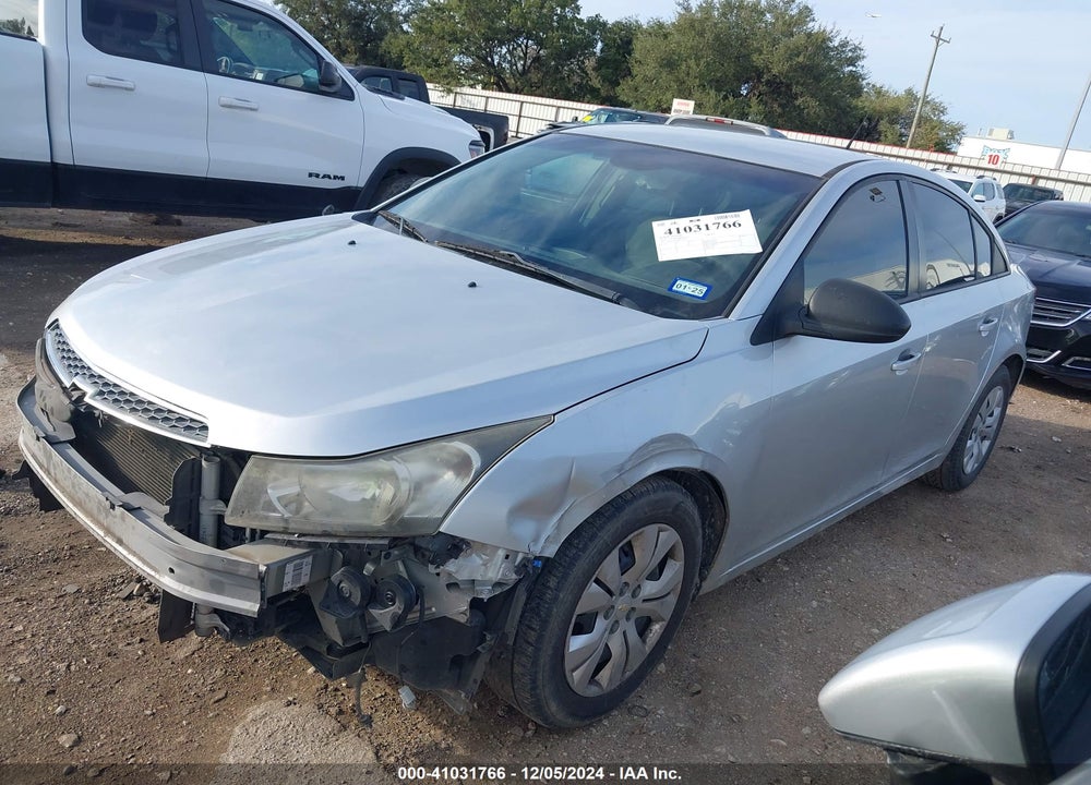 2013 CHEVROLET CRUZE LS AUTO VIN: 1G1PA5SHXD7283623