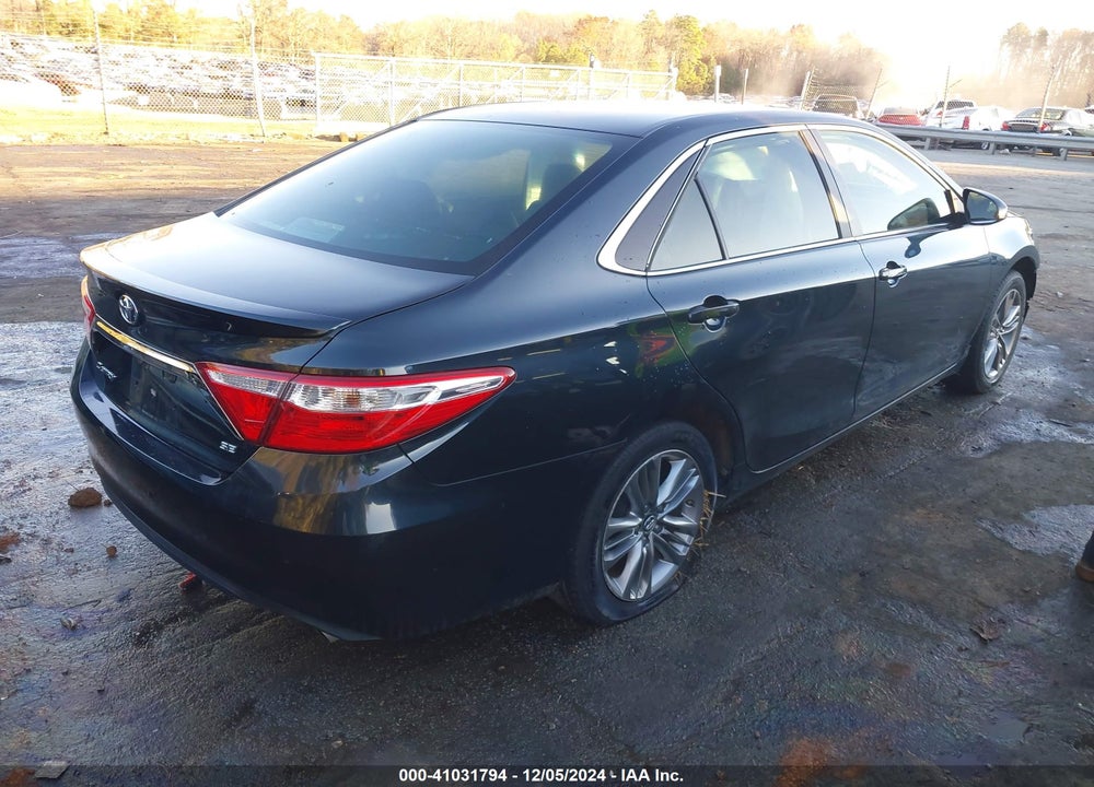 2016 TOYOTA CAMRY SE VIN: 4T1BF1FK4GU263290