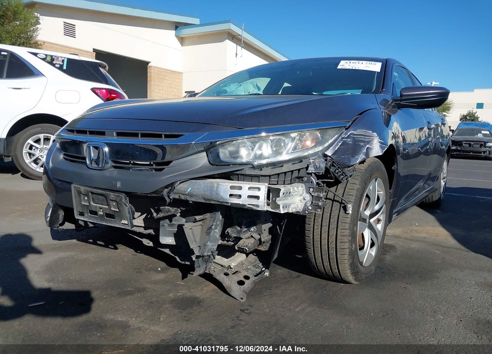 2017 HONDA CIVIC LX VIN: 19XFC2F53HE204777