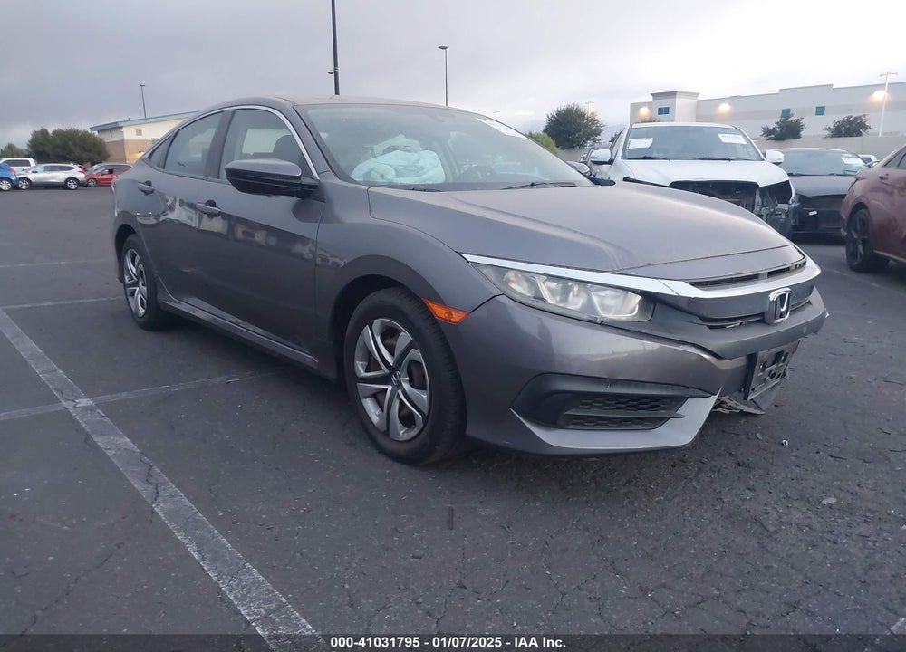 2017 HONDA CIVIC LX VIN: 19XFC2F53HE204777