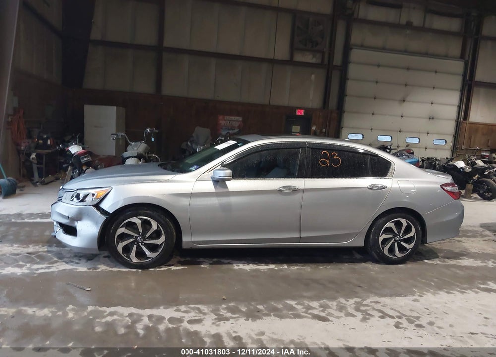 2017 HONDA ACCORD EX-L V6 VIN: 1HGCR3F8XHA041650