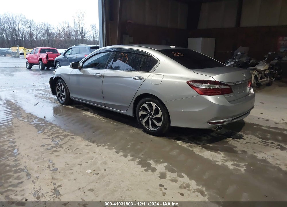 2017 HONDA ACCORD EX-L V6 VIN: 1HGCR3F8XHA041650