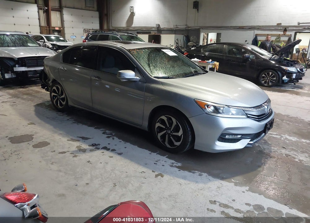 2017 HONDA ACCORD EX-L V6 VIN: 1HGCR3F8XHA041650