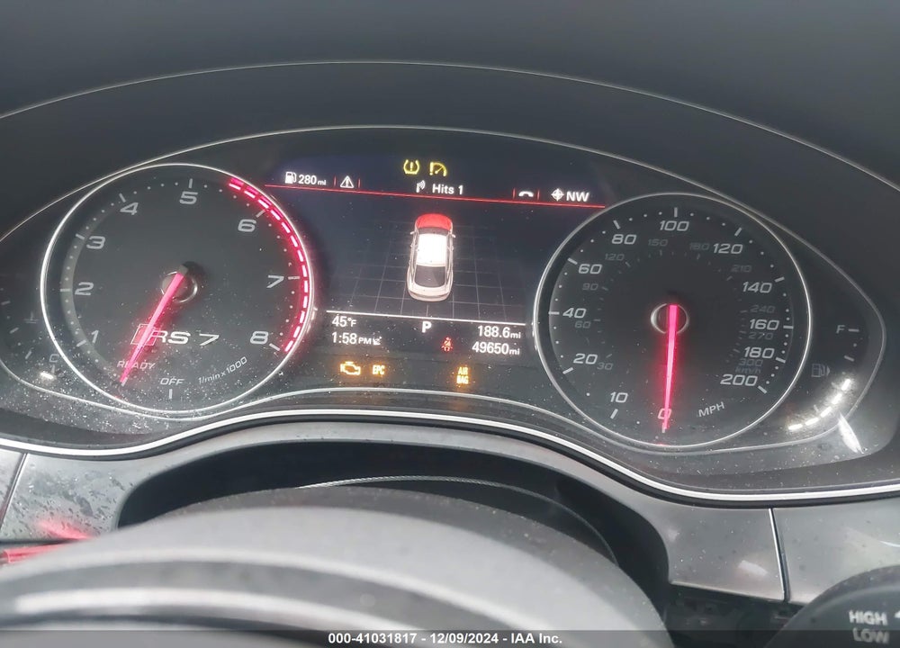 2016 AUDI RS 7 4.0T PRESTIGE VIN: WUAW2AFC9GN904148