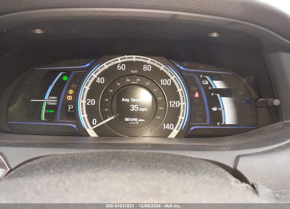 2017 HONDA ACCORD HYBRID VIN: JHMCR6F30HC007109