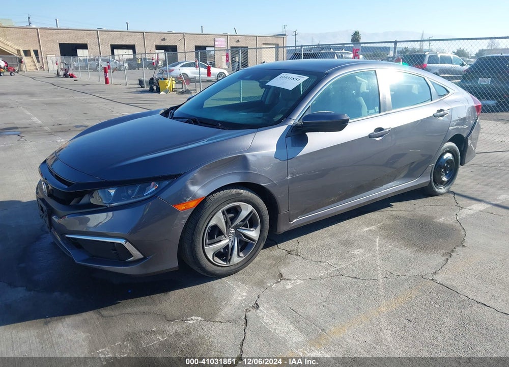 2019 HONDA CIVIC VIN: 2HGFC2F69KH589932