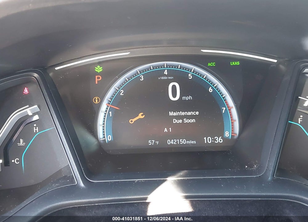 2019 HONDA CIVIC VIN: 2HGFC2F69KH589932