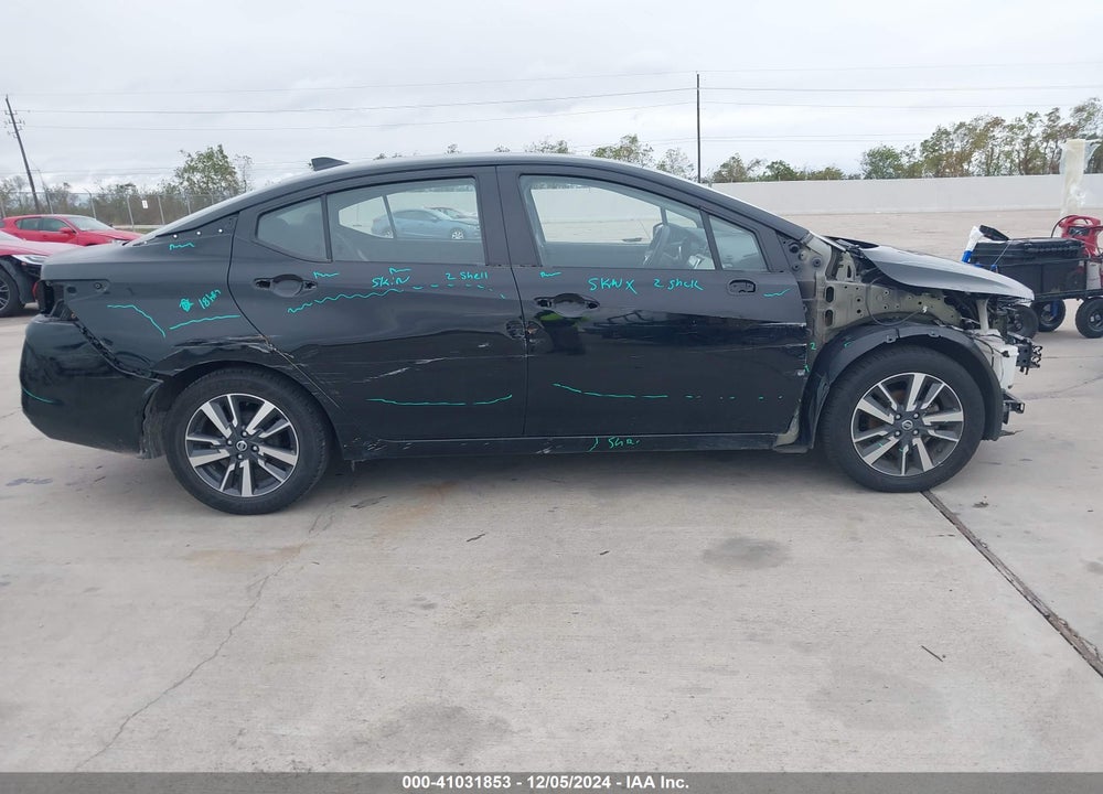 2021 NISSAN VERSA SV XTRONIC CVT VIN: 3N1CN8EV5ML855046