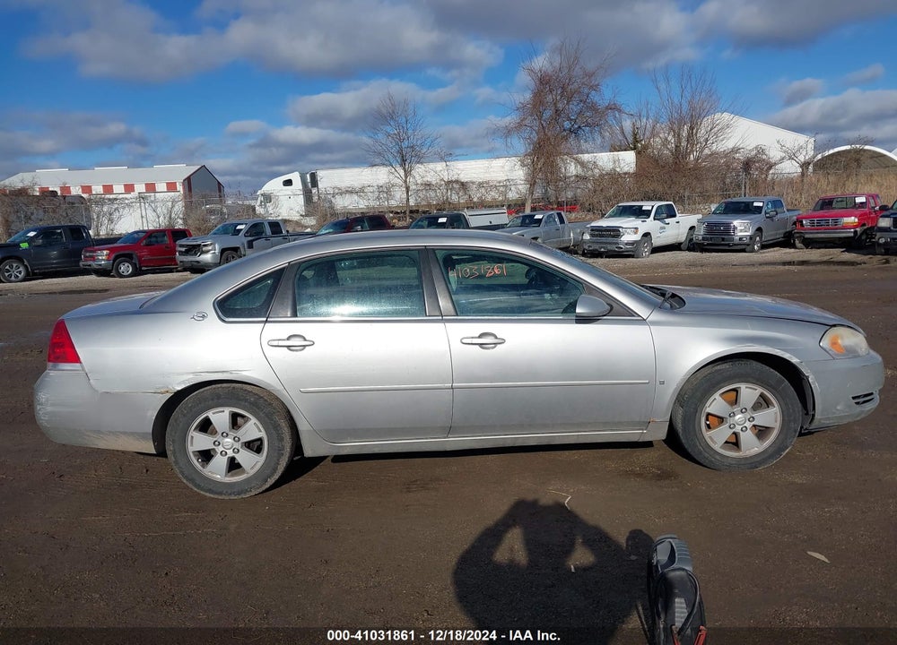 2008 CHEVROLET IMPALA VIN: 2G1WT55N489249740