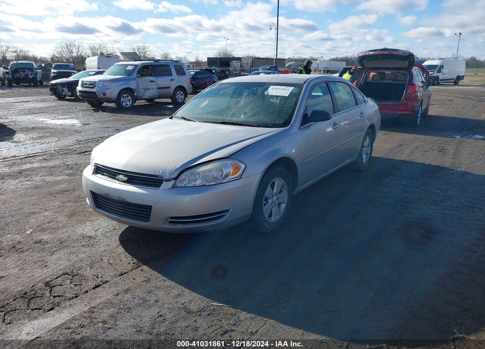 2008 CHEVROLET IMPALA VIN: 2G1WT55N489249740