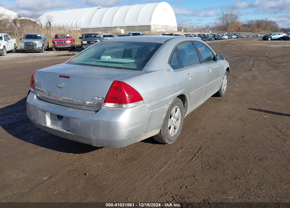 2008 CHEVROLET IMPALA VIN: 2G1WT55N489249740