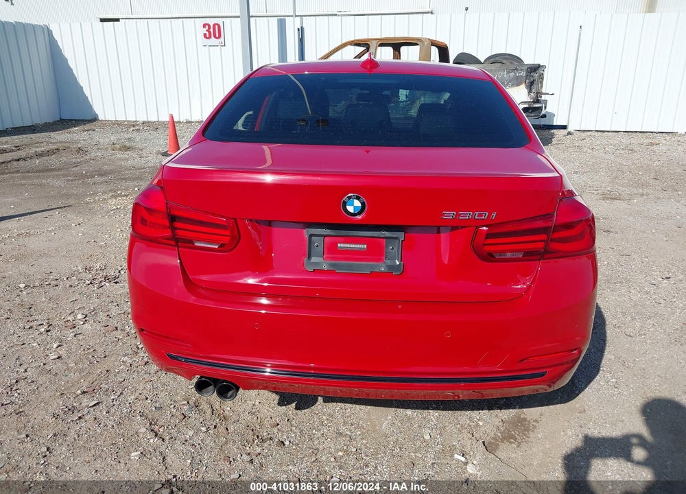 2017 BMW 330I VIN: WBA8B9G38HNU57104