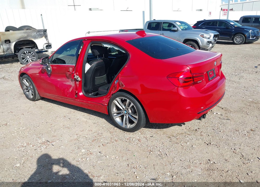 2017 BMW 330I VIN: WBA8B9G38HNU57104