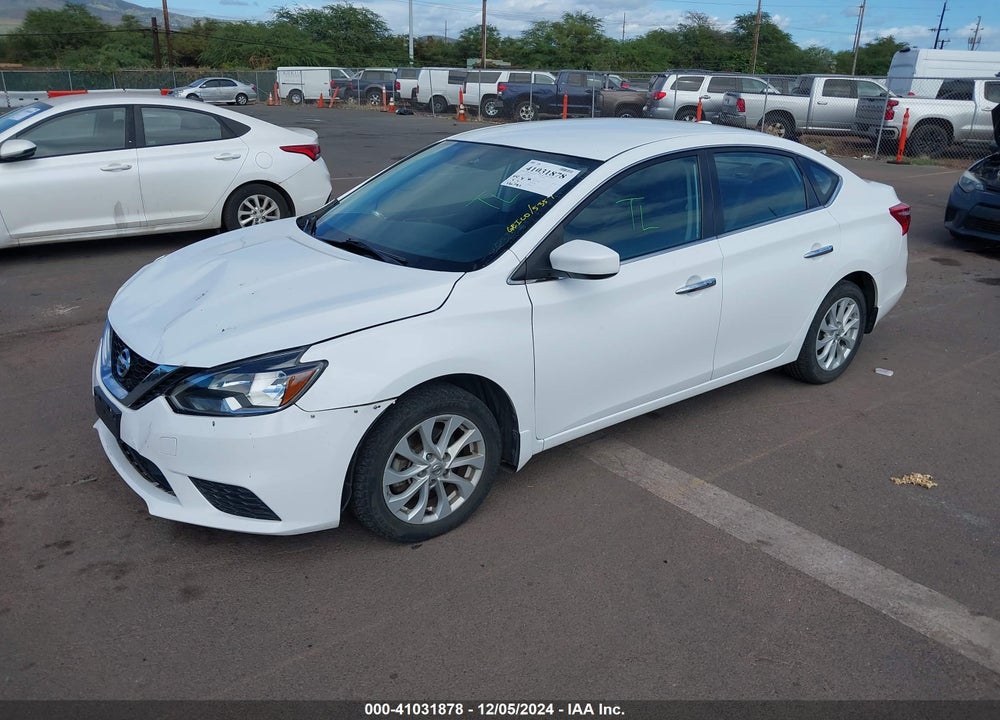 2019 NISSAN SENTRA SV VIN: 3N1AB7APXKY222835