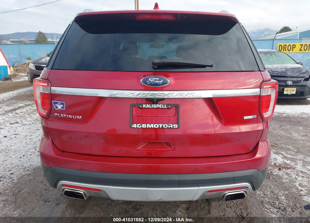 2016 FORD EXPLORER VIN: 1FM5K8HT0GGB20844