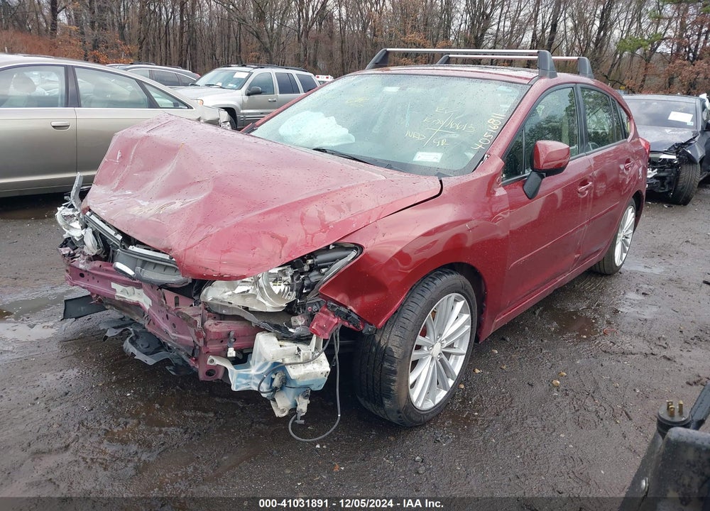 2014 SUBARU IMPREZA 2.0I PREMIUM VIN: JF1GPAD60E8260718