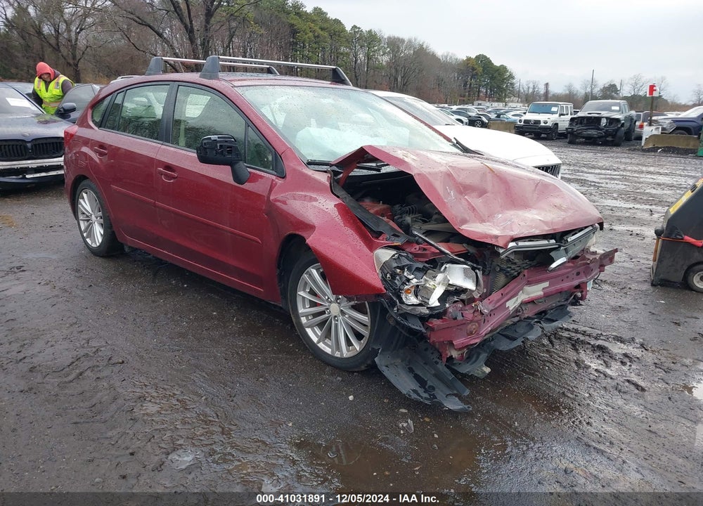 2014 SUBARU IMPREZA 2.0I PREMIUM VIN: JF1GPAD60E8260718
