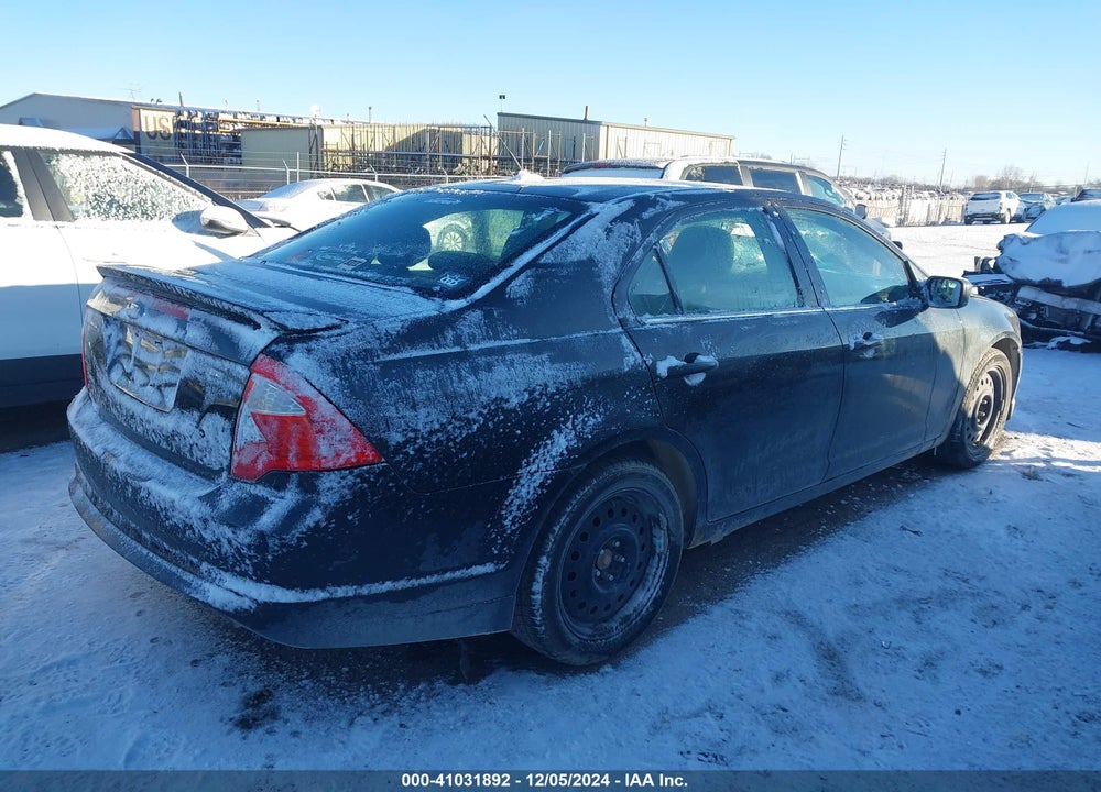2011 FORD FUSION SE VIN: 3FAHP0HA4BR148513