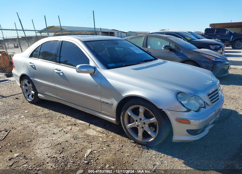 2007 MERCEDES-BENZ C 230 SPORT VIN: WDBRF52H87F885379