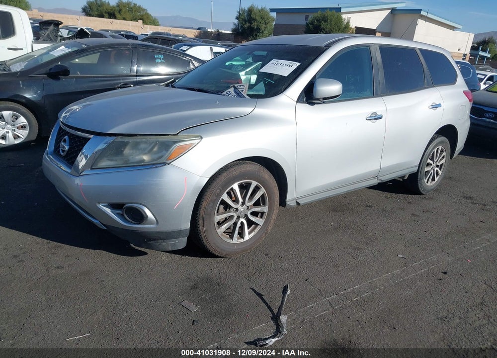 2013 NISSAN PATHFINDER S VIN: 5N1AR2MN4DC621446