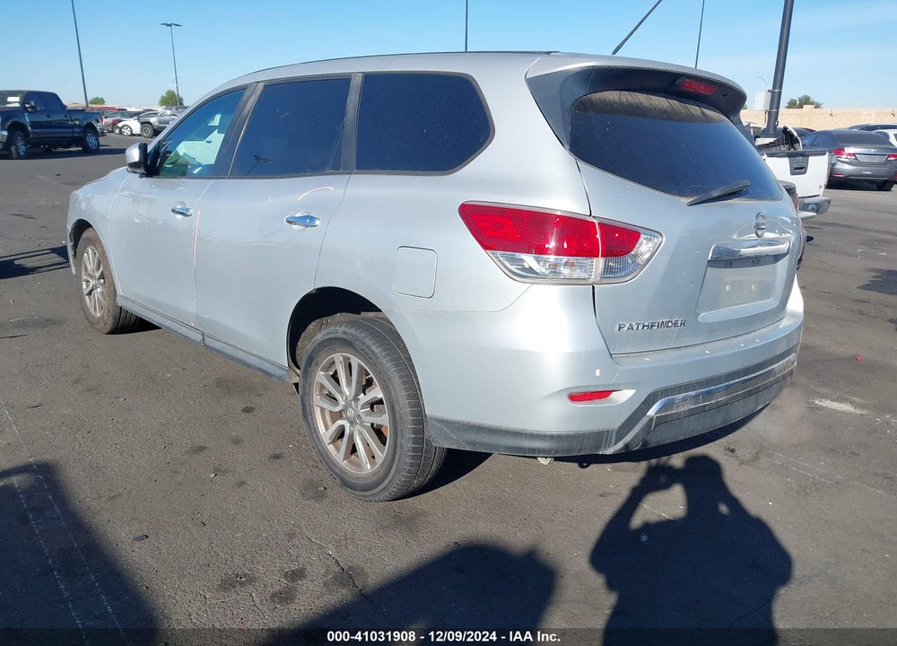 2013 NISSAN PATHFINDER S VIN: 5N1AR2MN4DC621446