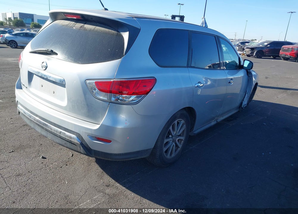 2013 NISSAN PATHFINDER S VIN: 5N1AR2MN4DC621446