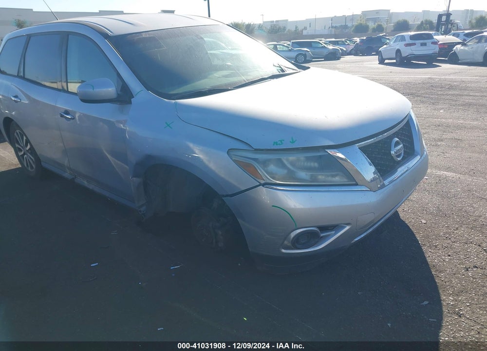 2013 NISSAN PATHFINDER S VIN: 5N1AR2MN4DC621446