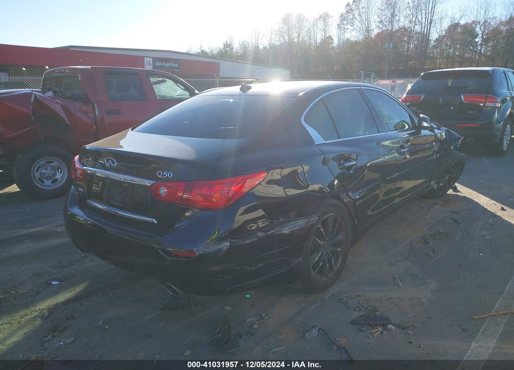 2015 INFINITI Q50 PREMIUM VIN: JN1BV7AR1FM391468