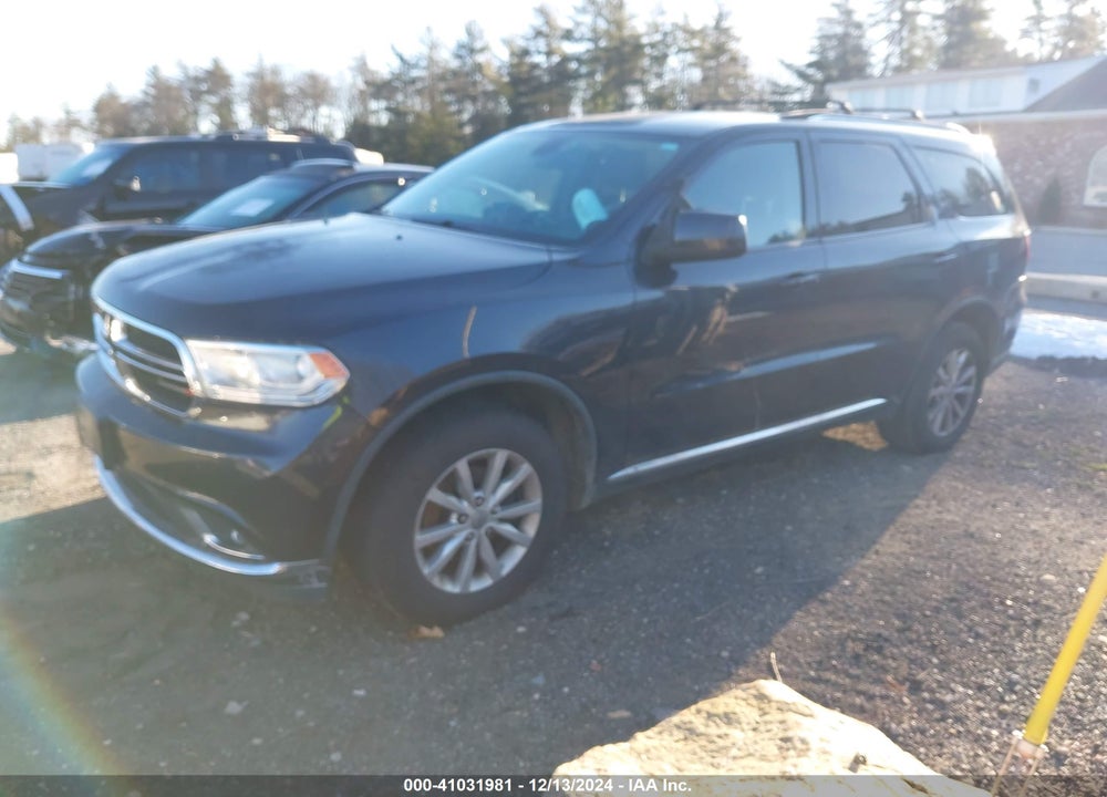 2014 DODGE DURANGO SXT VIN: 1C4RDJAG9EC477397