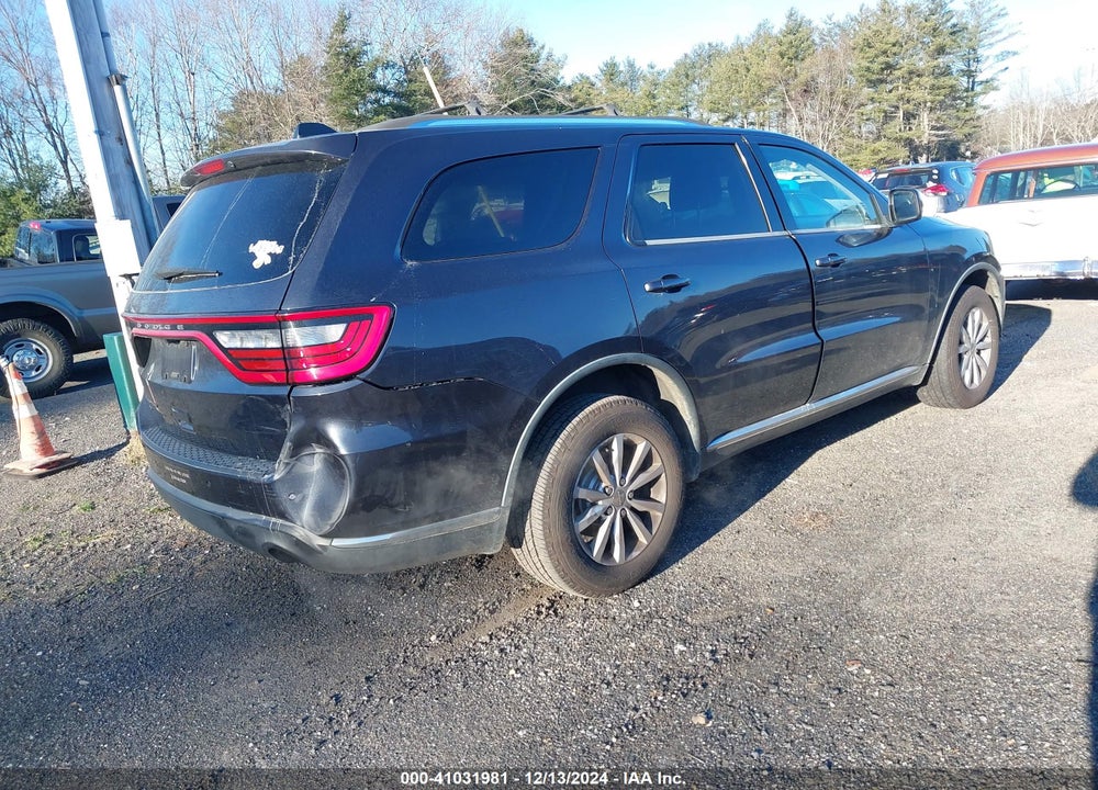 2014 DODGE DURANGO SXT VIN: 1C4RDJAG9EC477397