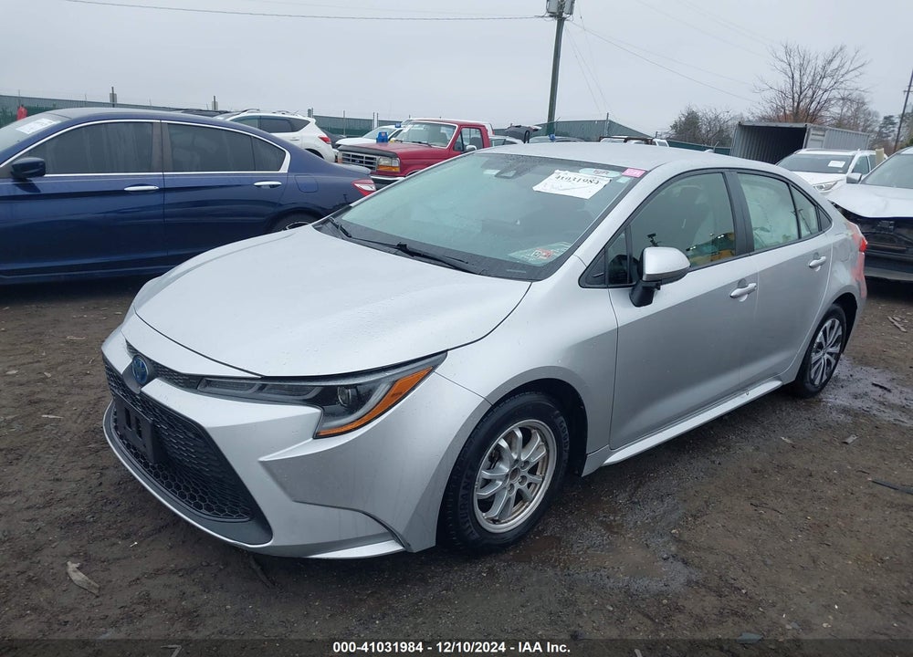 2022 TOYOTA COROLLA HYBRID LE VIN: JTDEAMDE5NJ054850