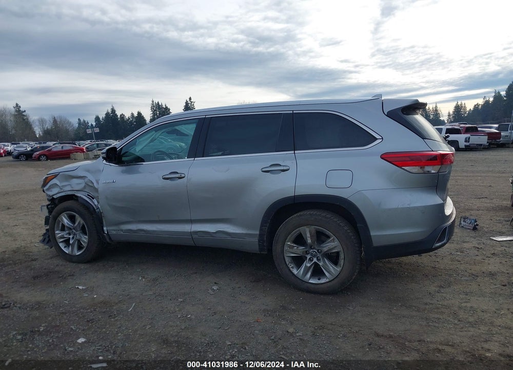2018 TOYOTA HIGHLANDER HYBRID LIMITED VIN: 5TDDGRFH1JS046353