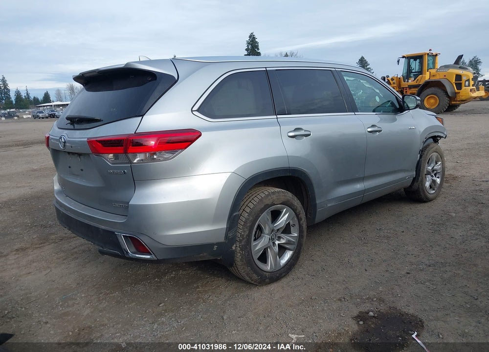 2018 TOYOTA HIGHLANDER HYBRID LIMITED VIN: 5TDDGRFH1JS046353