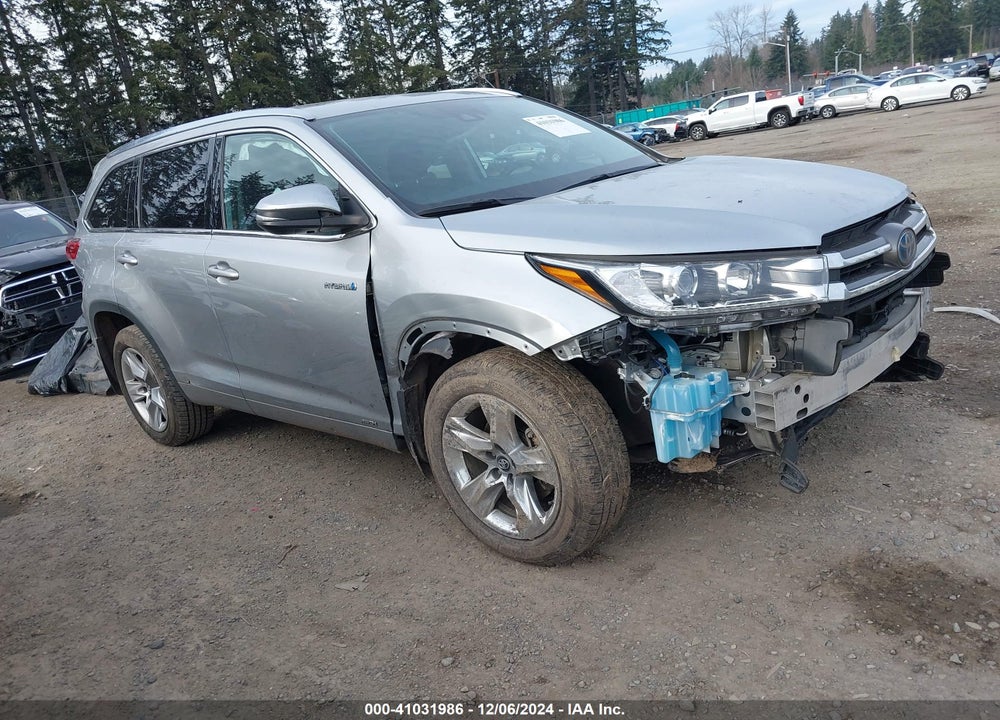 2018 TOYOTA HIGHLANDER HYBRID LIMITED VIN: 5TDDGRFH1JS046353