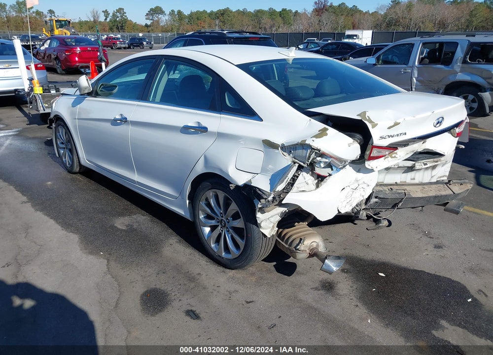 2011 HYUNDAI SONATA SE VIN: 5NPEC4AC3BH054721