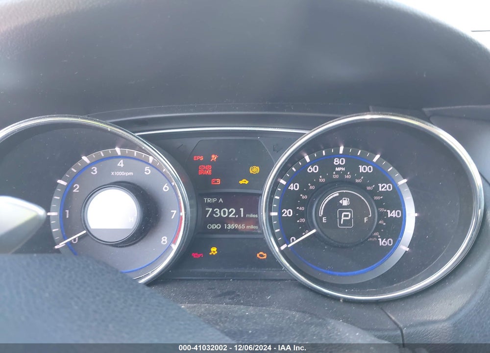 2011 HYUNDAI SONATA SE VIN: 5NPEC4AC3BH054721