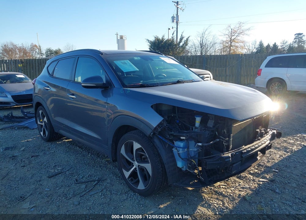 2016 HYUNDAI TUCSON LIMITED VIN: KM8J3CA24GU058303